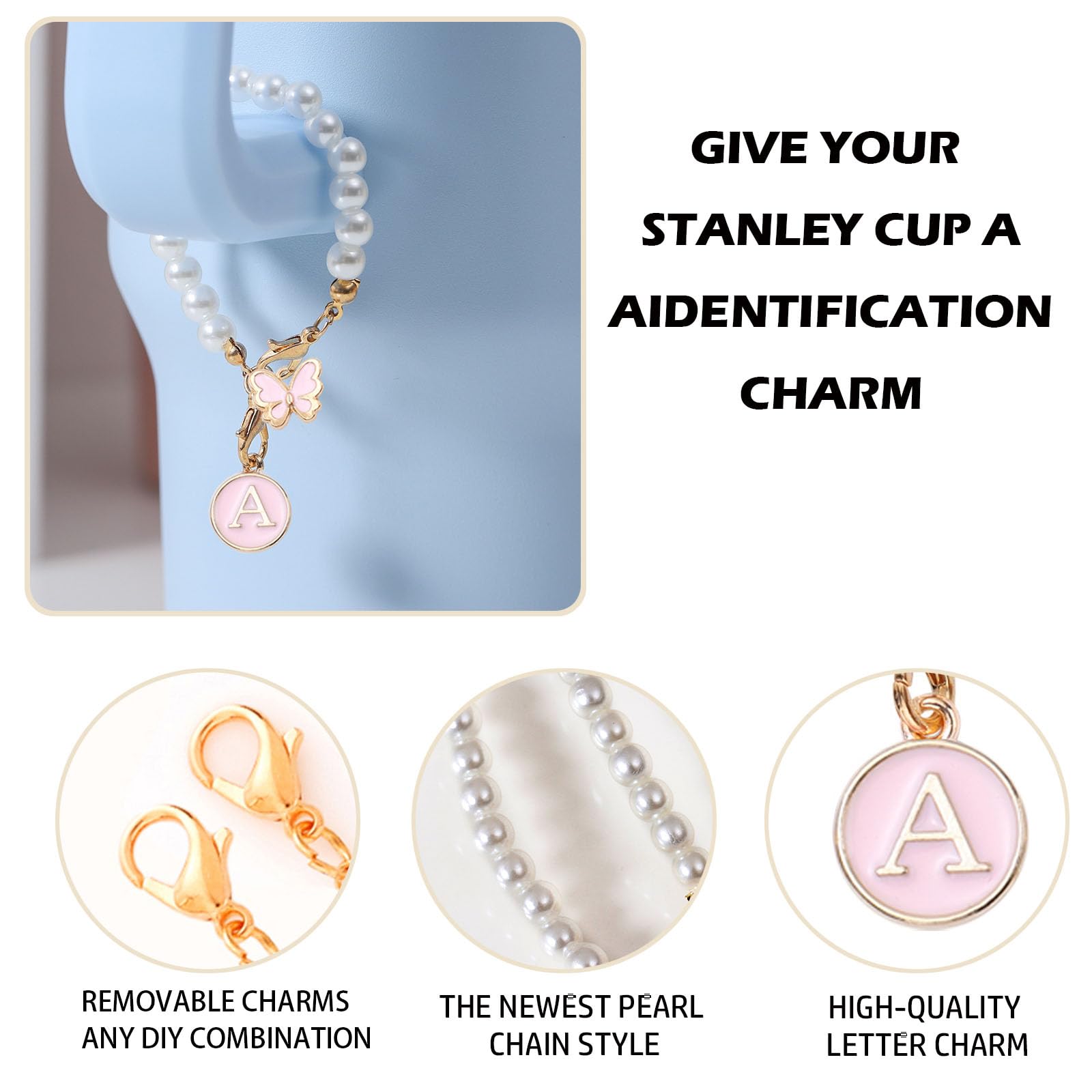 LUHOHI cadena sujeta al asa de una Stanley, añade estilo práctico