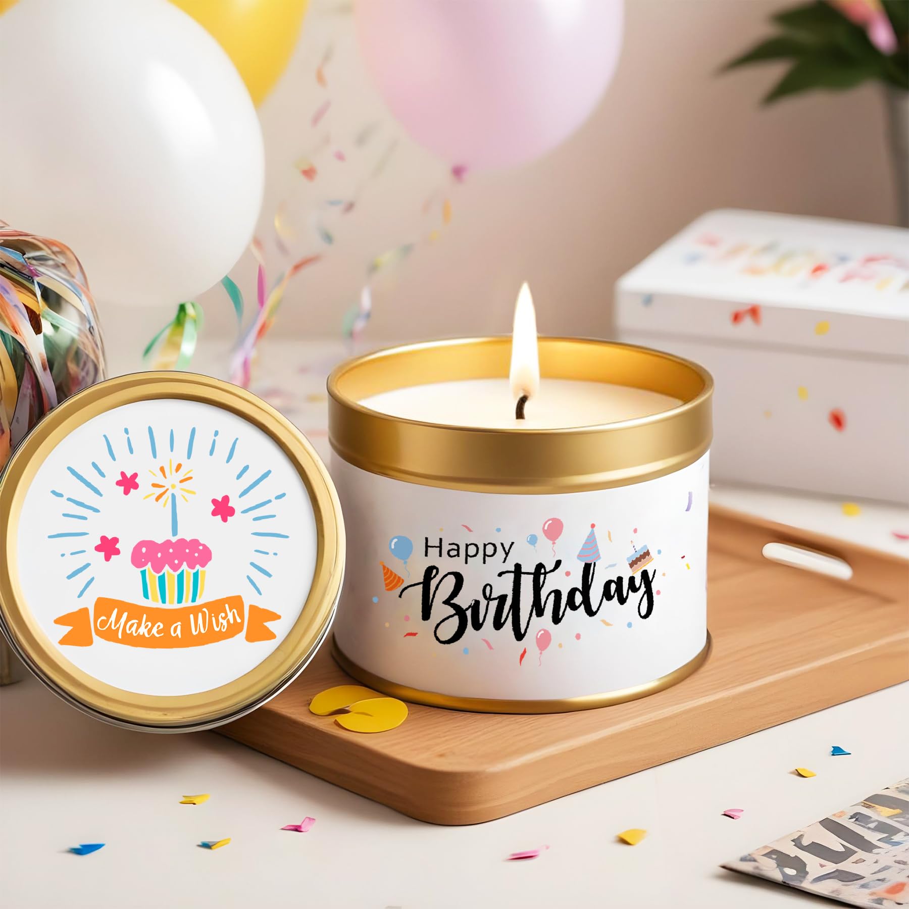 LUICONMO tarjeta de cumpleaños desplegable con sobre, regalo sorpresa.