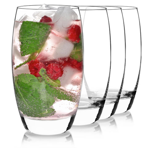 Vaso alto Crescendo de Luigi Bormioli, 20 oz, cristal claro, ideal para cócteles