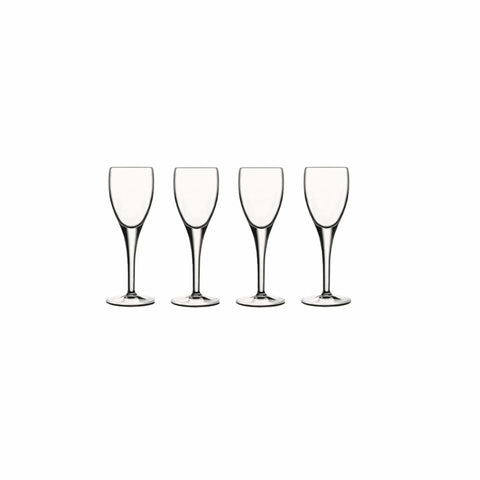 Vaso de licor Luigi Bormioli Michelangelo Masterpiece 2.25 oz para servir licores con elegancia.