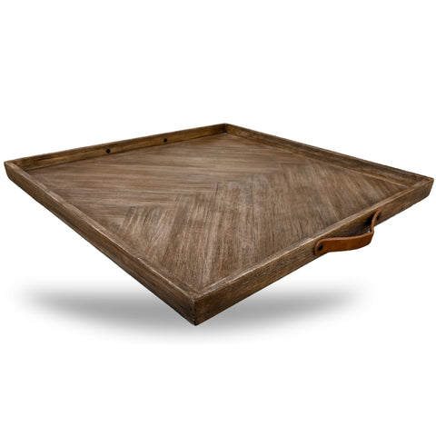 Organizador versátil para remotos y revistas con la bandeja LUIYO.