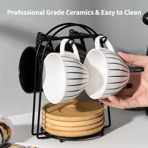 Conjunto apilable Luka, ahorro de espacio en la cocina y comedor.