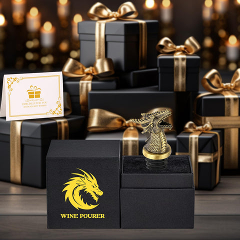 LULLEA Aeración vino dragon: mejora aroma y sabor durante el servicio