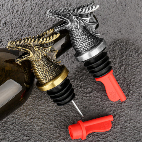 LULLEA Regalo práctico dragon: ideal para amantes del vino