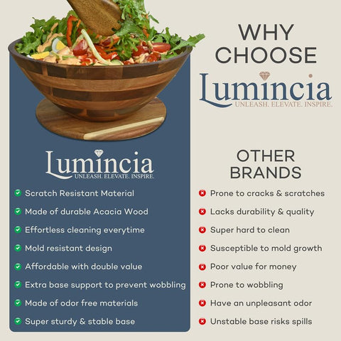 Lumincia-superficie-impermeable, madera lisa y fácil de limpiar.