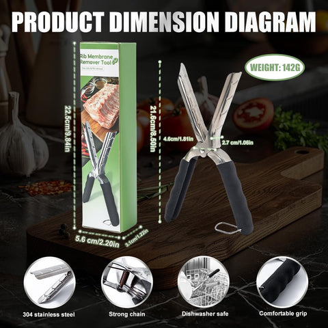 Lumitrail accesorio resistente para barbacoa que simplifica la preparación