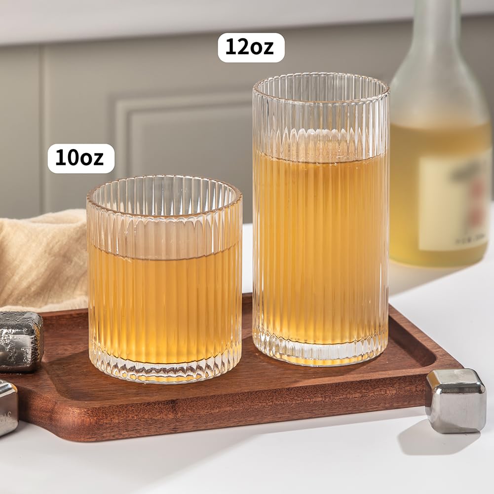 Lumkit juego de vasos para bodas y eventos, estilo sofisticado