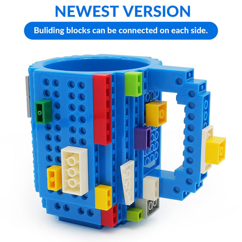 Bloques aleatorios de Lumsburry en la taza, regalo único para fans de construcción
