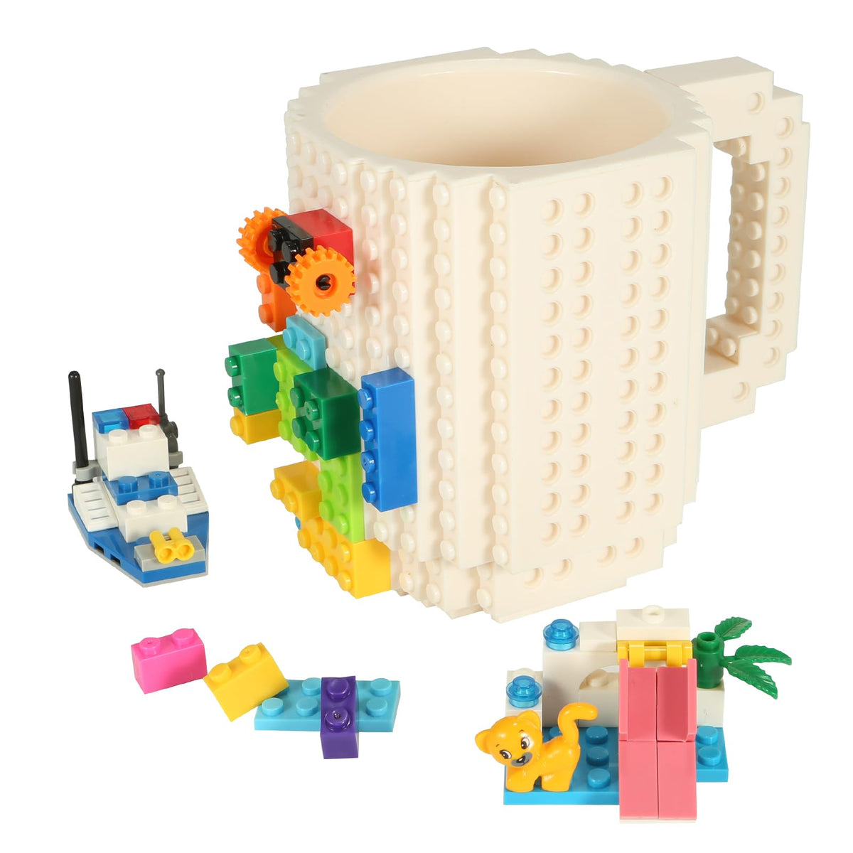 Taza Lumsburry con bloques en los laterales para personalizar la bebida