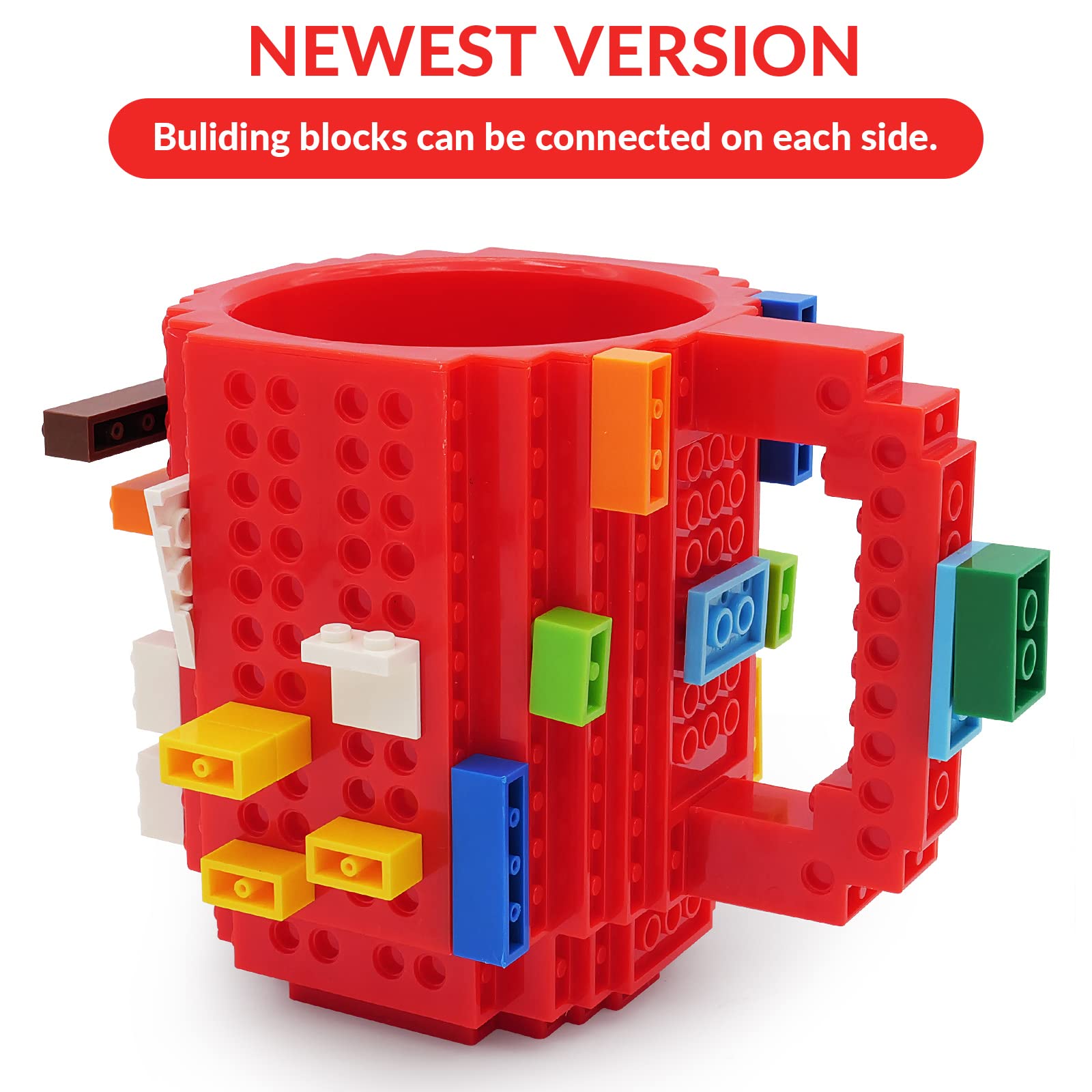 Taza de construcción Lumsburry, perfecta como decoración o soporte para bebidas.