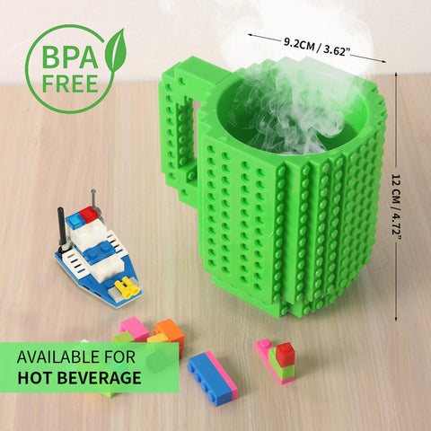 Taza Lumsburry sin BPA, material seguro para beber.