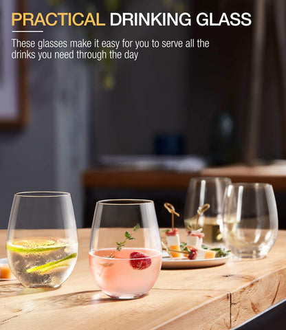 Uso versátil para vinos, cócteles y bebidas con LUNA Y MANTHA.