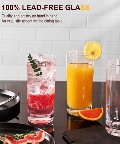 Vaso de alta boca ancha luna y manta 16oz, elegante y funcional para bebidas mixtas.