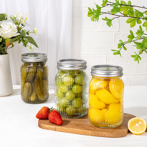 Vidrio resistente LUODA MirthMood para canning, hervido y uso con calor.