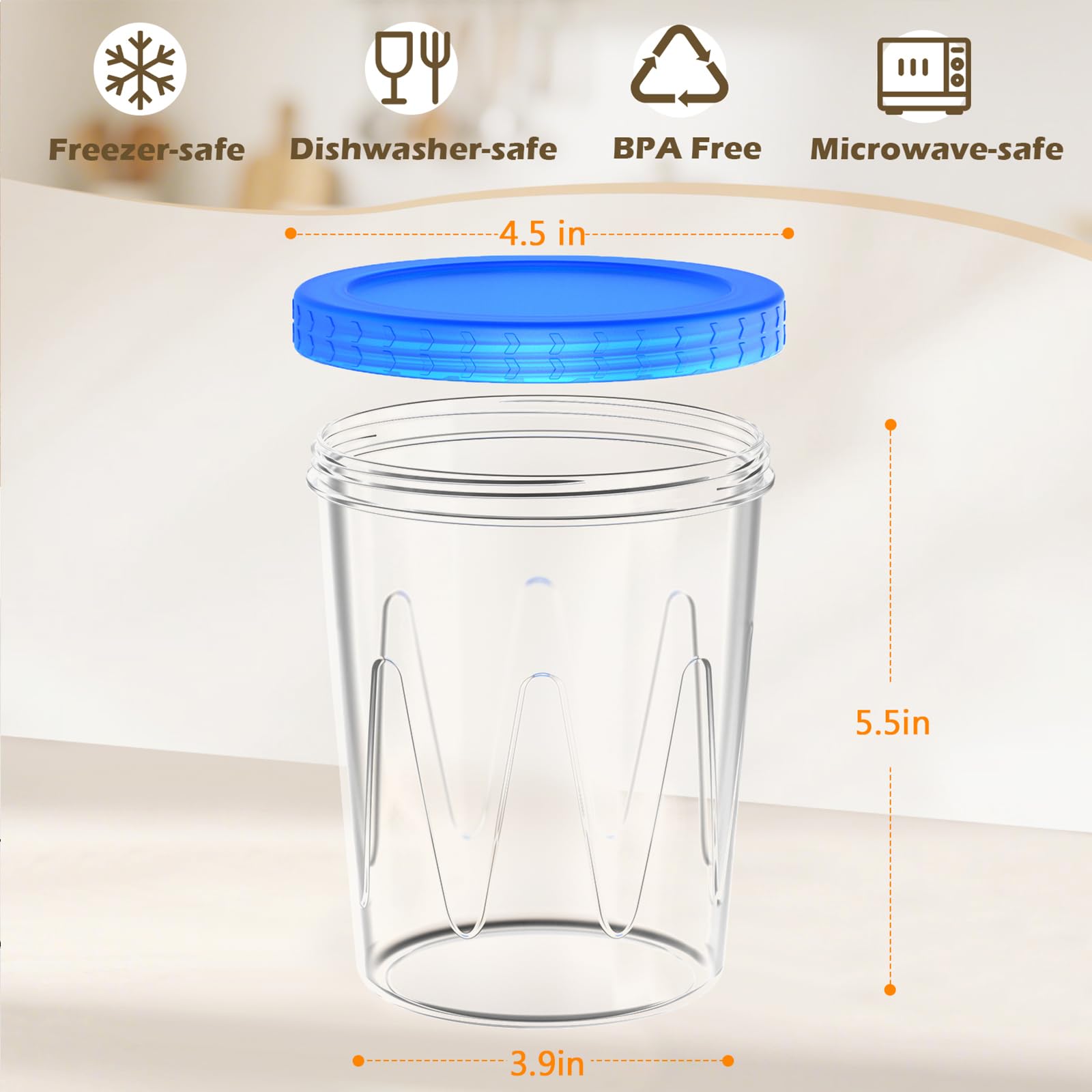 LUOFNI apto para microondas y lavavajillas.