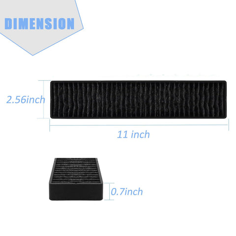 Filtro Luojiedejinbiao para microondas compatible con LG, instalación sencilla.