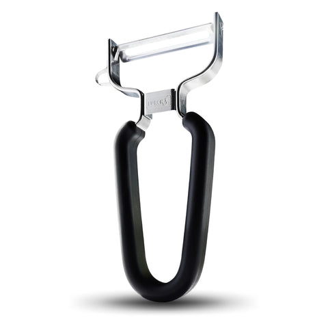 LURCH Pelador universal con afilado de acero inoxidable para verduras.