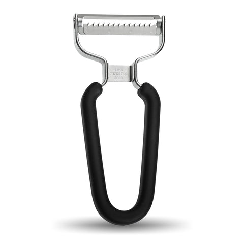 Pelador LURCH para corte juliana de verduras, tiras uniformes para ensaladas.