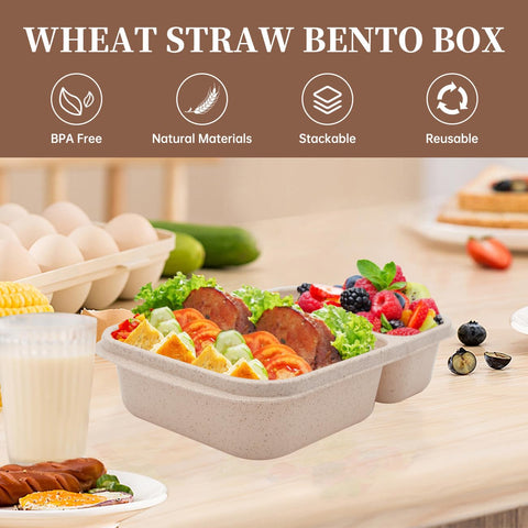 Luriseminger lonchera bento, tapa fácil de abrir para niños