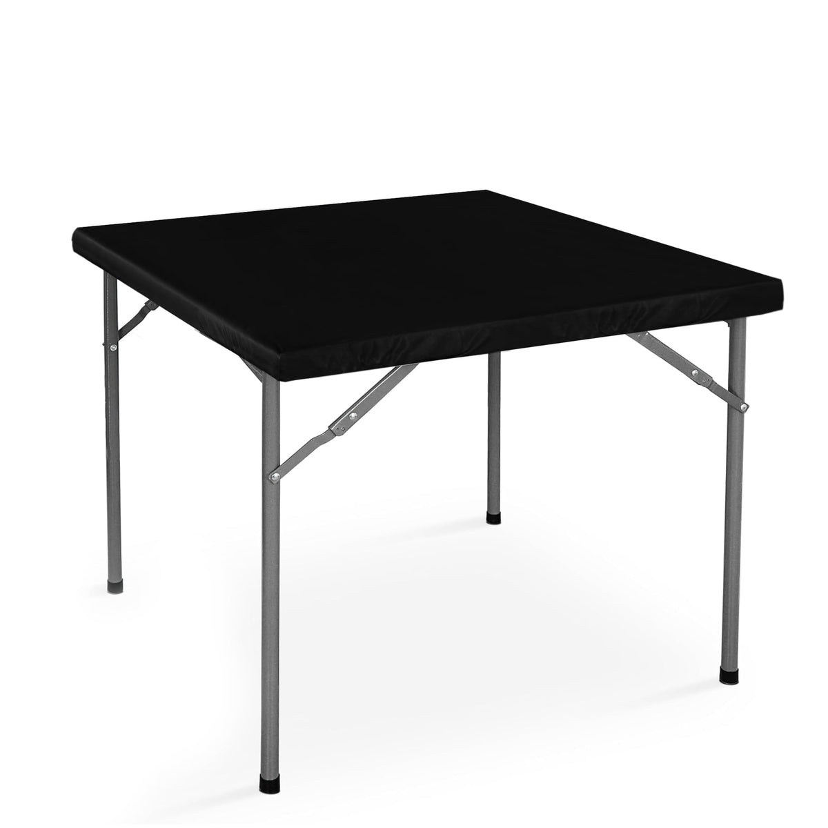 LUSHVIDA cobertor de mesa plástico negro, protege de derrames en exterior.
