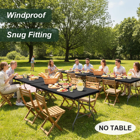Mantel LUSHVIDA de instalación rápida para campamentos y picnics al aire libre.
