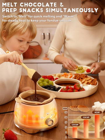LUSHYUM doble olla permite sabores distintos al mismo tiempo.