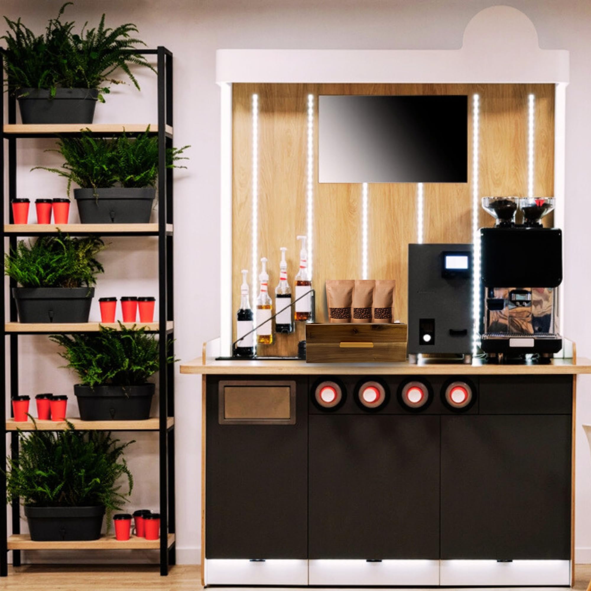 LUSHZLUMBERA Regalo ideal para amantes del té y la organización.