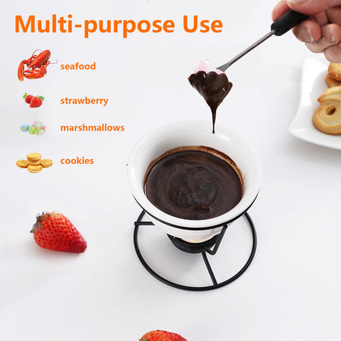 Luvan ramequines cerámicos apilables 150 ml: derretir mantequilla y chocolate fácilmente