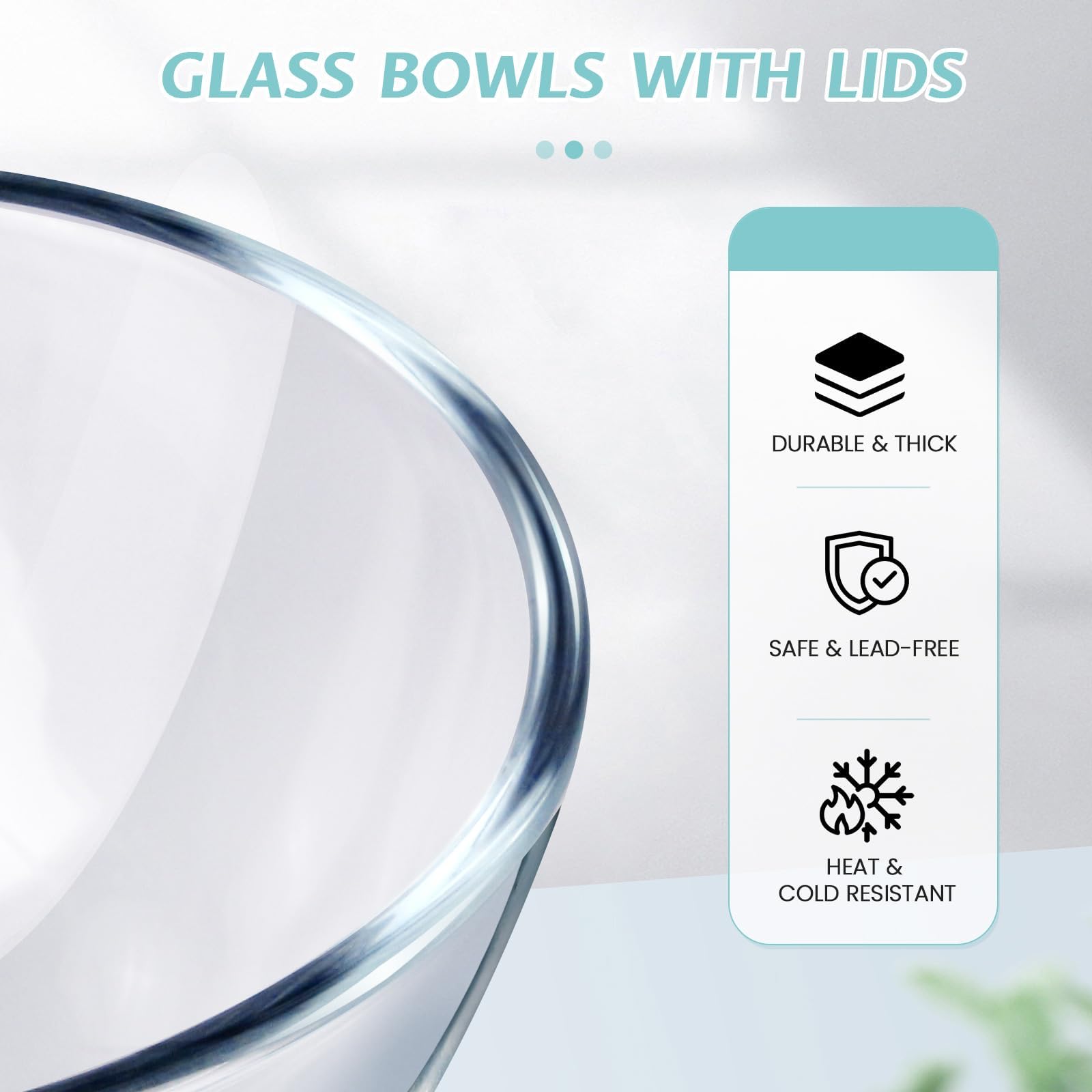 Luvan tapas sellan herméticamente para conservar frescura y sin BPA