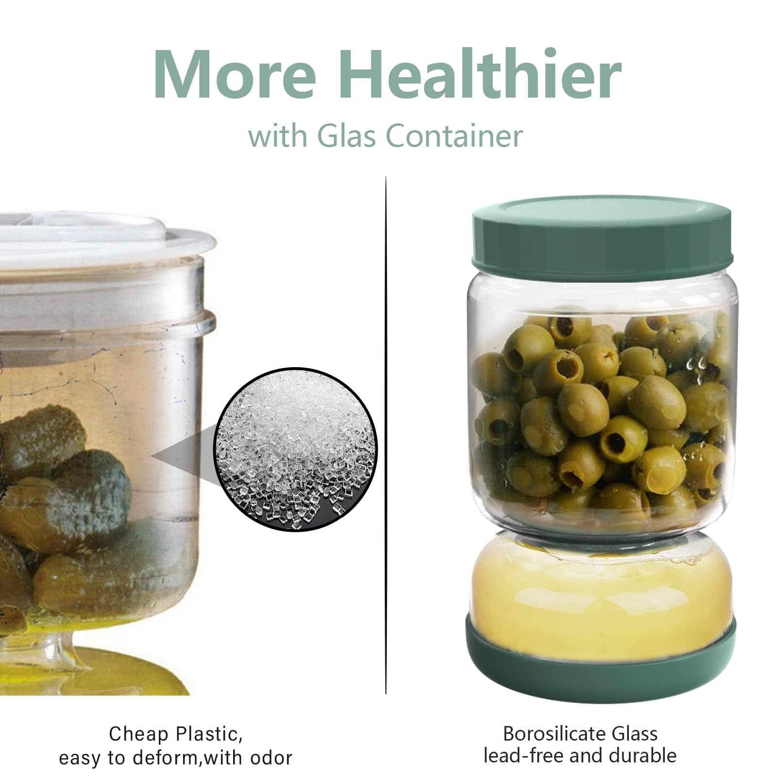 Uso multipropósito con Luvan para frutas, verduras y encurtidos.