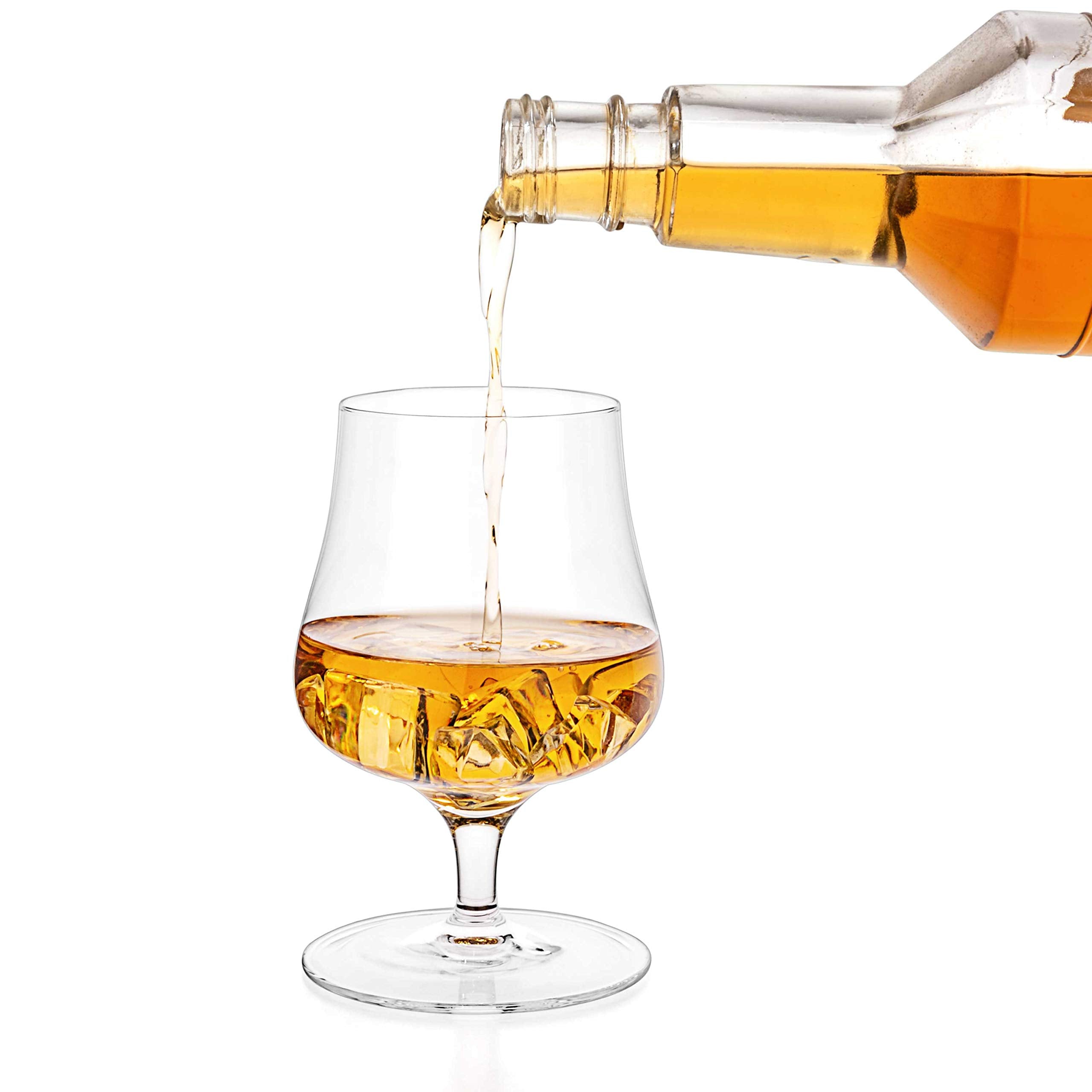 Luxbe copa cognac diseño moderno cristal realza aromas