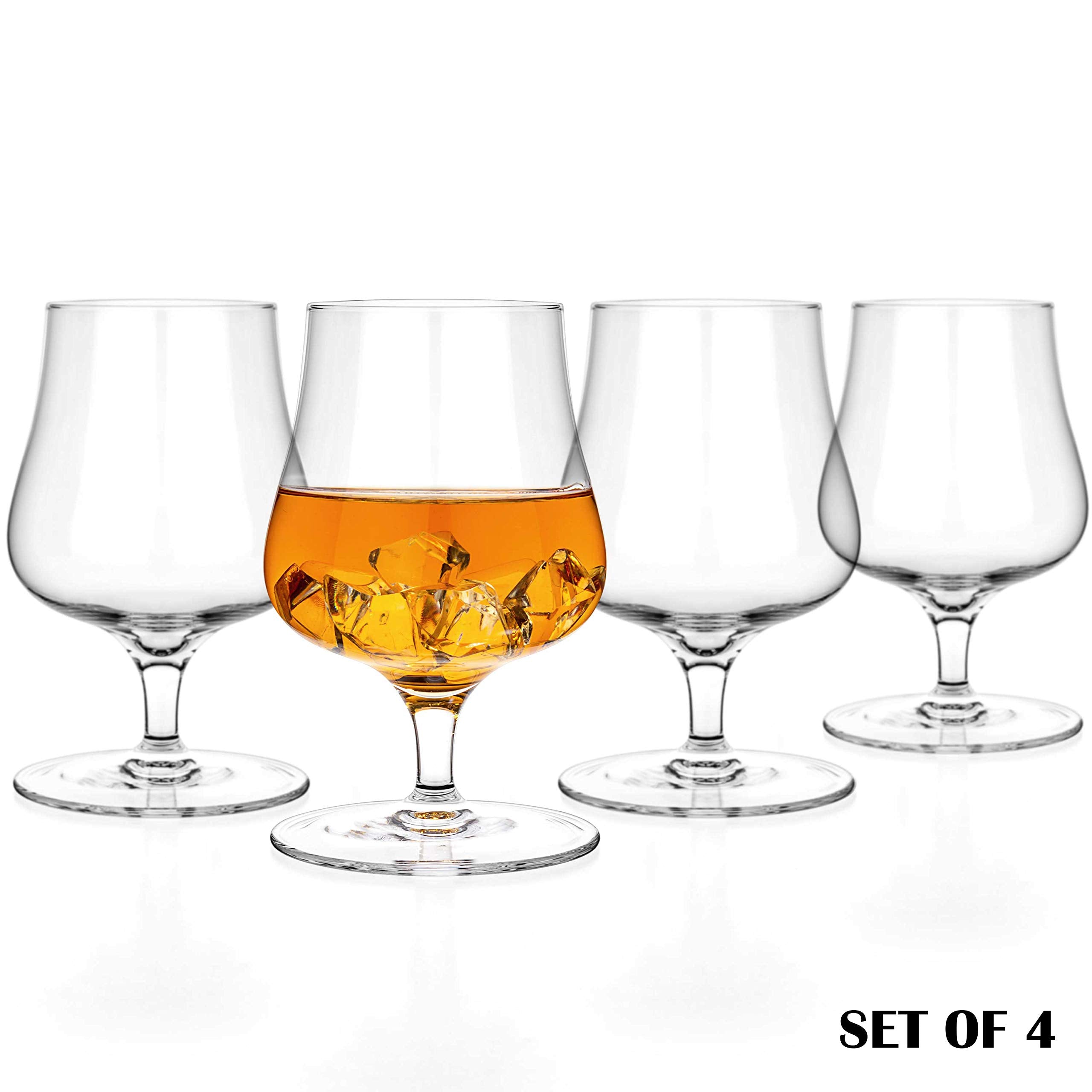 Luxbe copa brandy cognac diseño ergonómico para sostener cómodamente