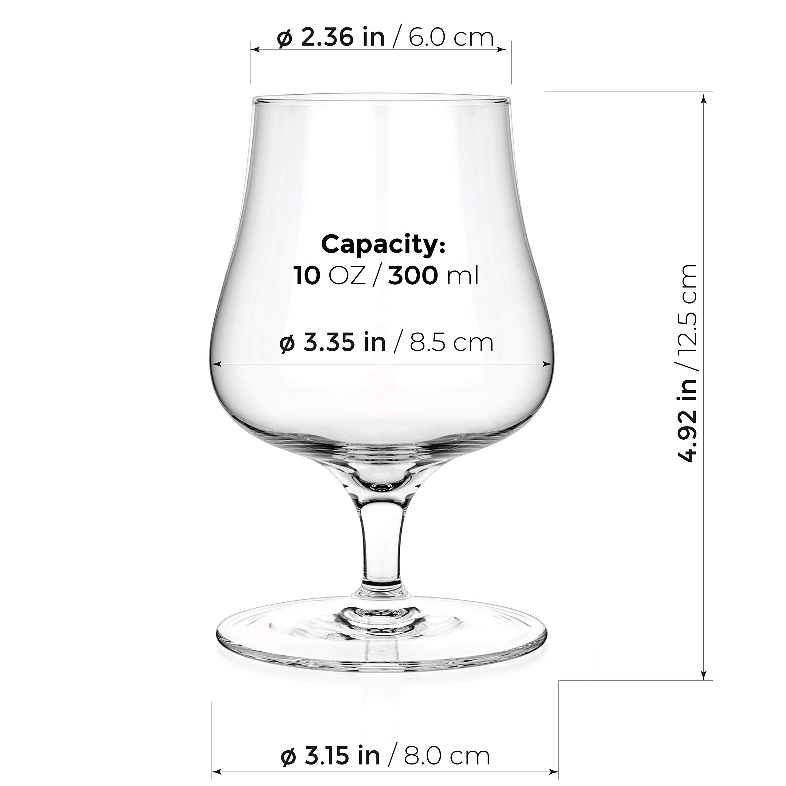 Luxbe cristal sin plomo apto para lavavajillas y limpieza fácil