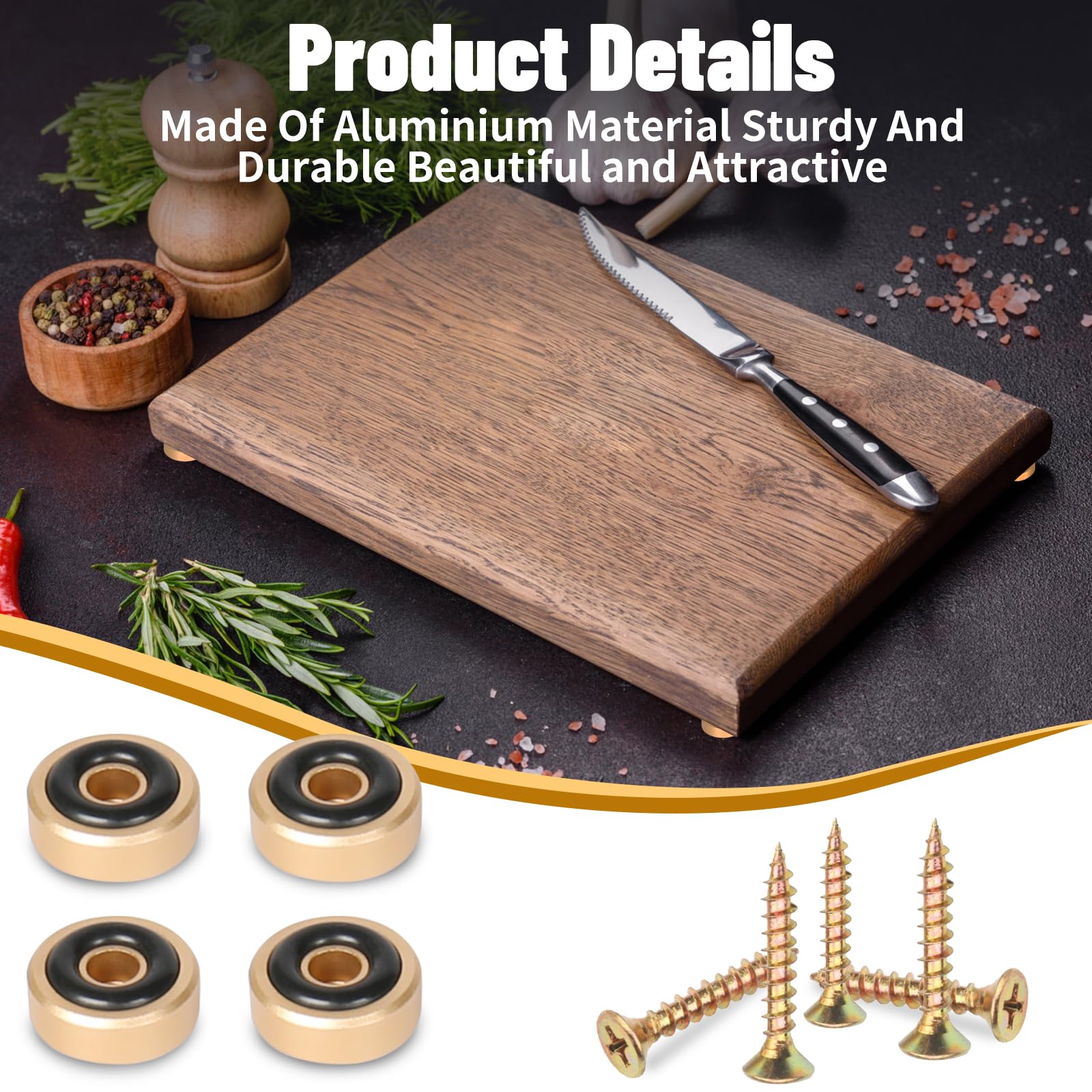 Tornillos LuxDuo incluidos para fijación rápida y duradera.