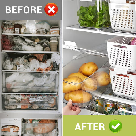 Tapa hermética de LUXEAR mantiene la frescura de los alimentos