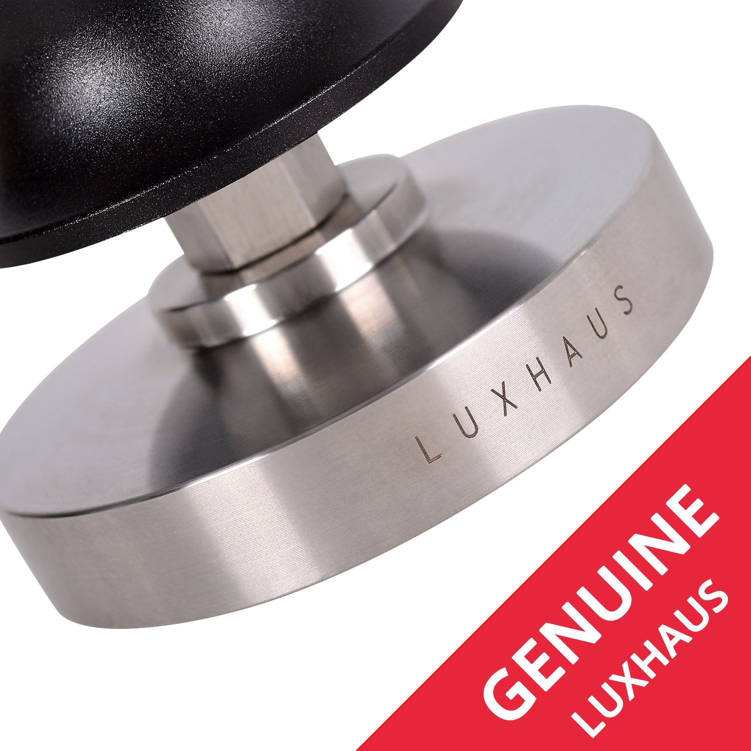 LuxHaus apisonador espresso 53mm compatible con cafeteras comunes mejora la experiencia diaria.