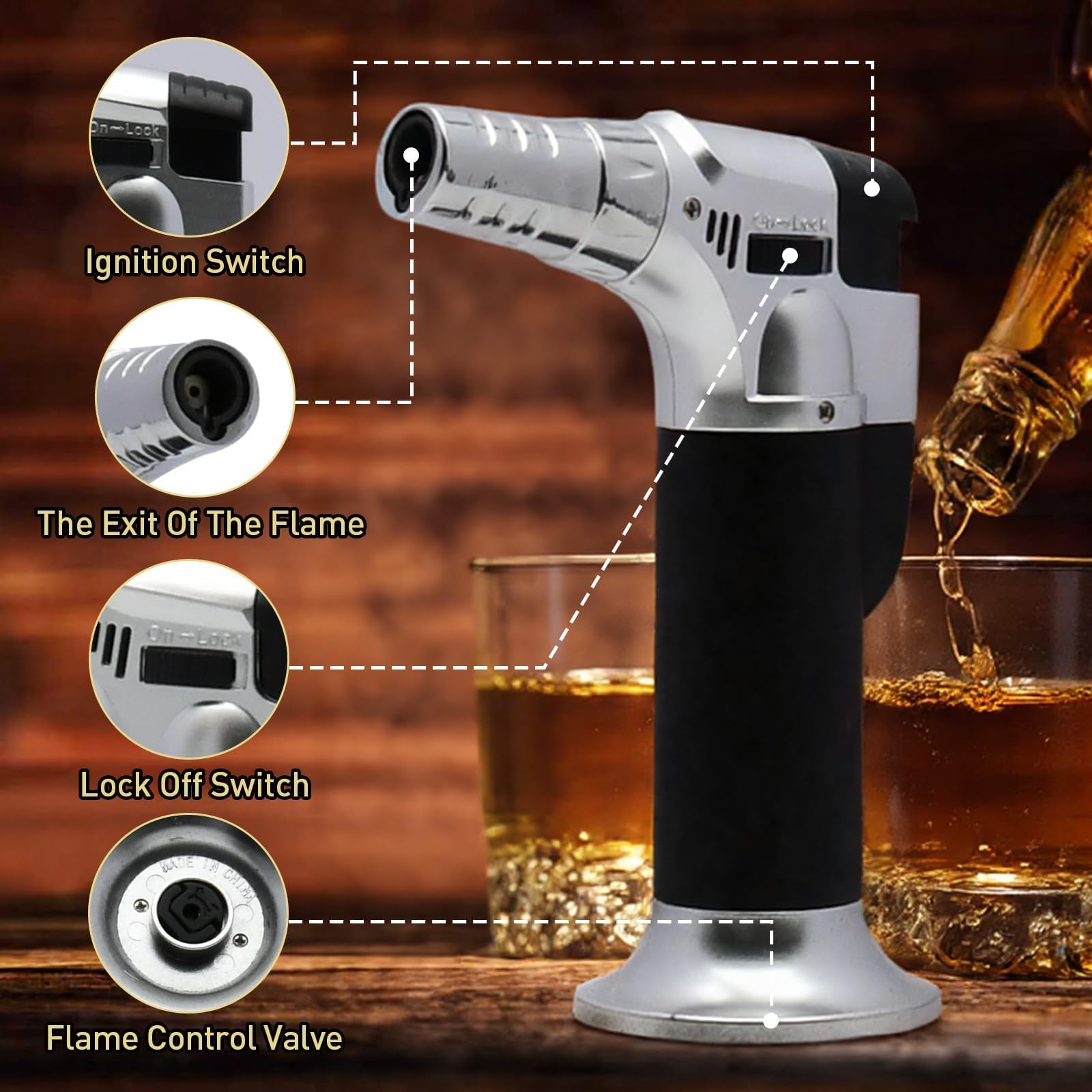 Luxice conjunto ahumador whisky: kit completo para transformar tus noches.
