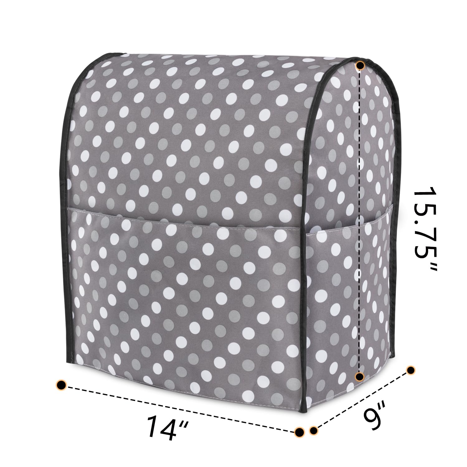 LUXJA dimensiones 14x9x15.75 pulgadas, ajuste cómodo para modelos 6-8 qt.