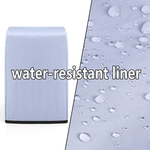 Funda Luxja con bolsillos para accesorios mantiene ordenado el equipo y recetas.