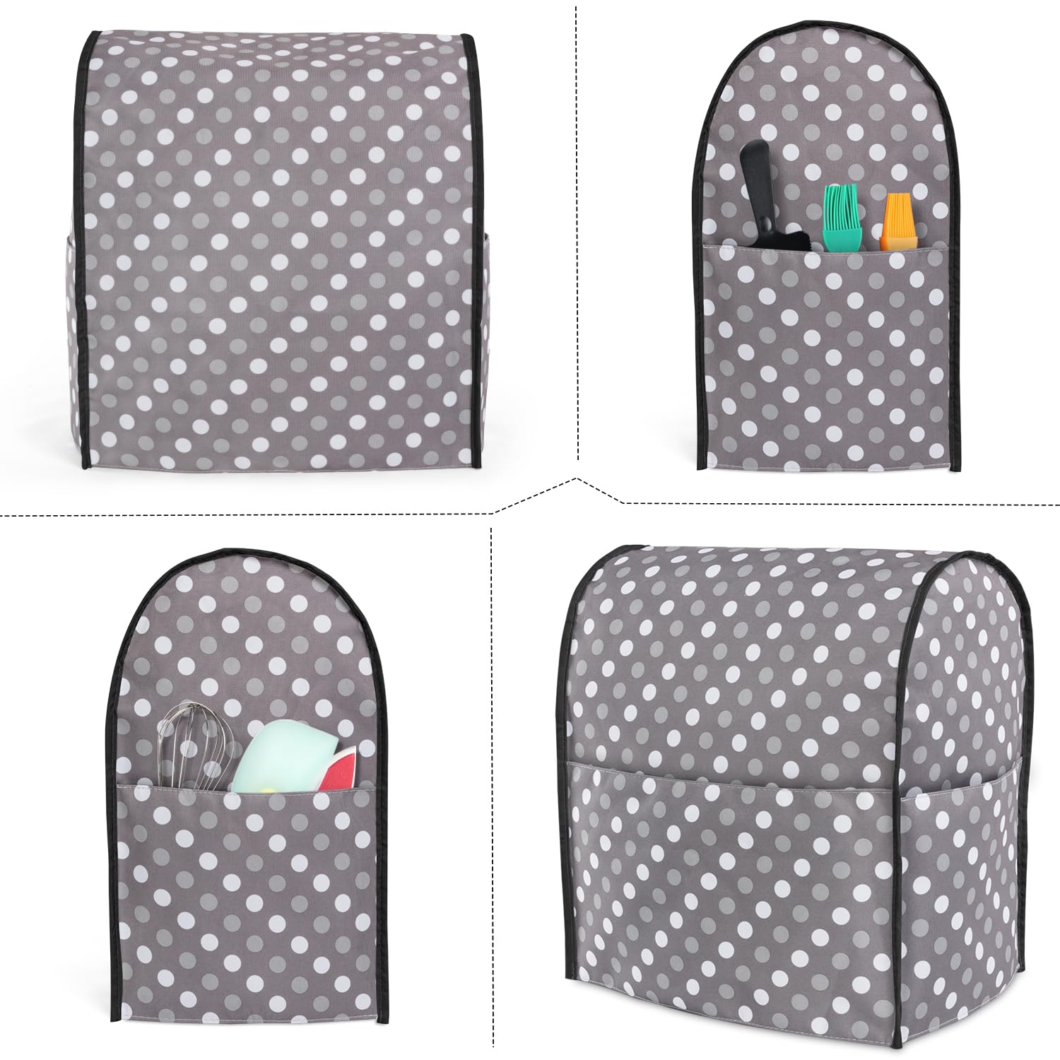 LUXJA funda exterior de nylon impermeable mantiene la batidora limpia y ordenada.