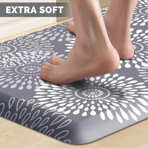 LuxStep alfombra cocina antideslizante con borde estabilidad al cocinar