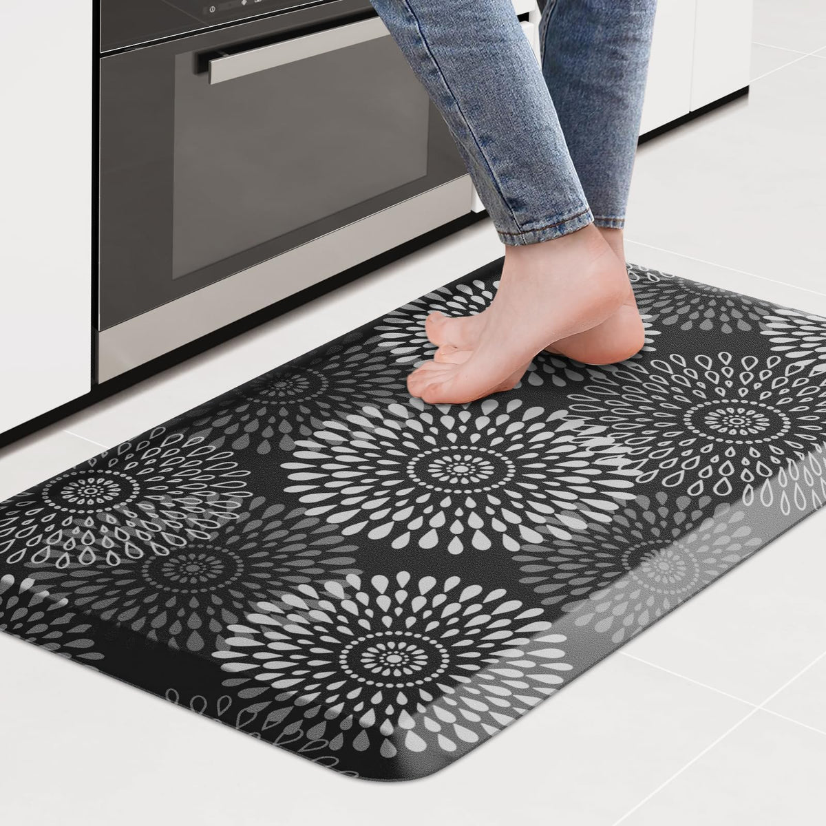 LuxStep alfombra cocina impermeable, ideal para derrames y fácil de limpiar.