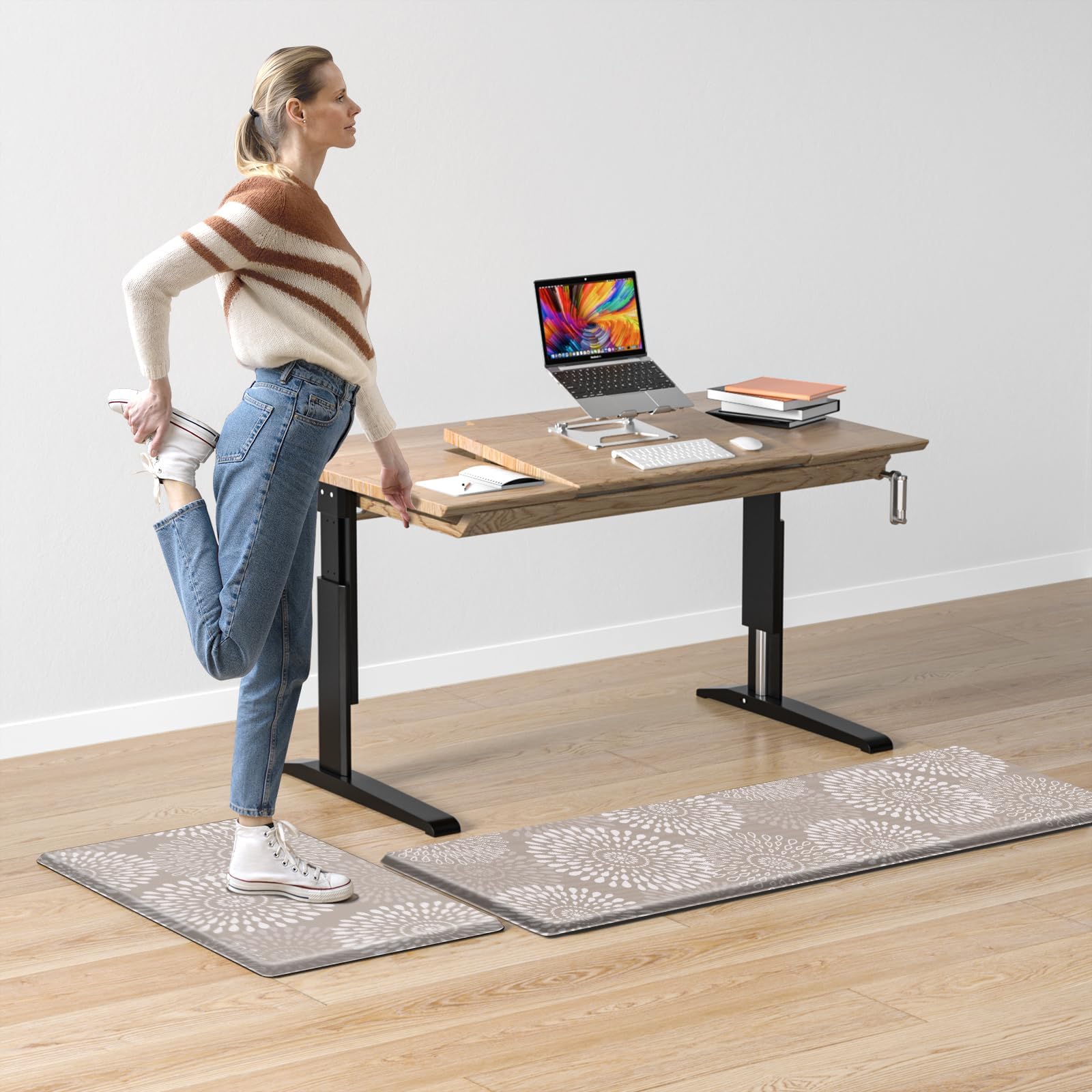 LuxStep alfombrilla duradera para alto tráfico en cocinas y lavandería