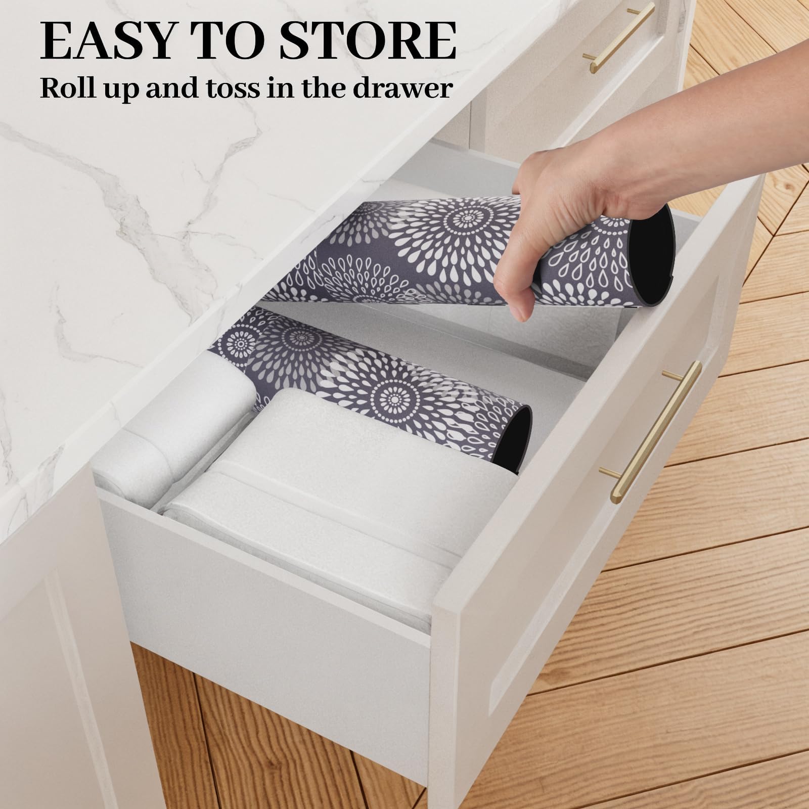 LuxStep fácil de limpiar, limpieza rápida con paño o agua.