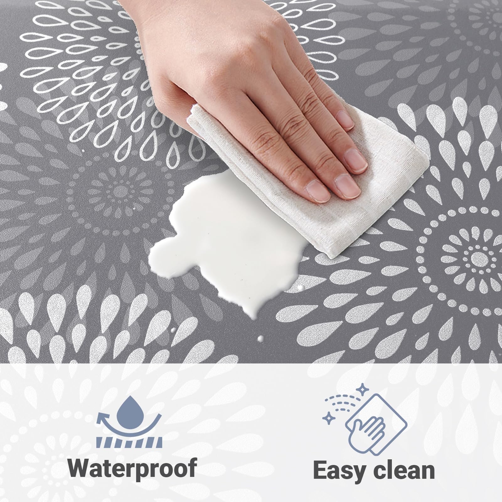 LuxStep alfombra impermeable y fácil de limpiar ante derrames