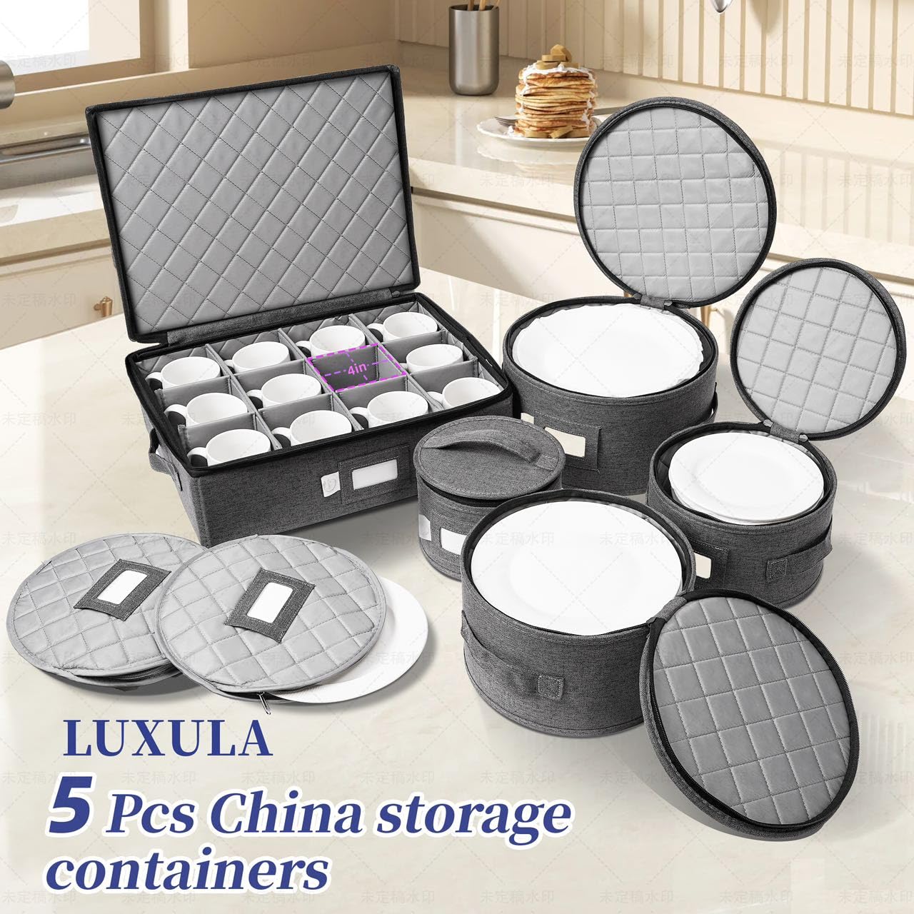 Luxula: paño microfibra incluido mantiene la porcelana limpia
