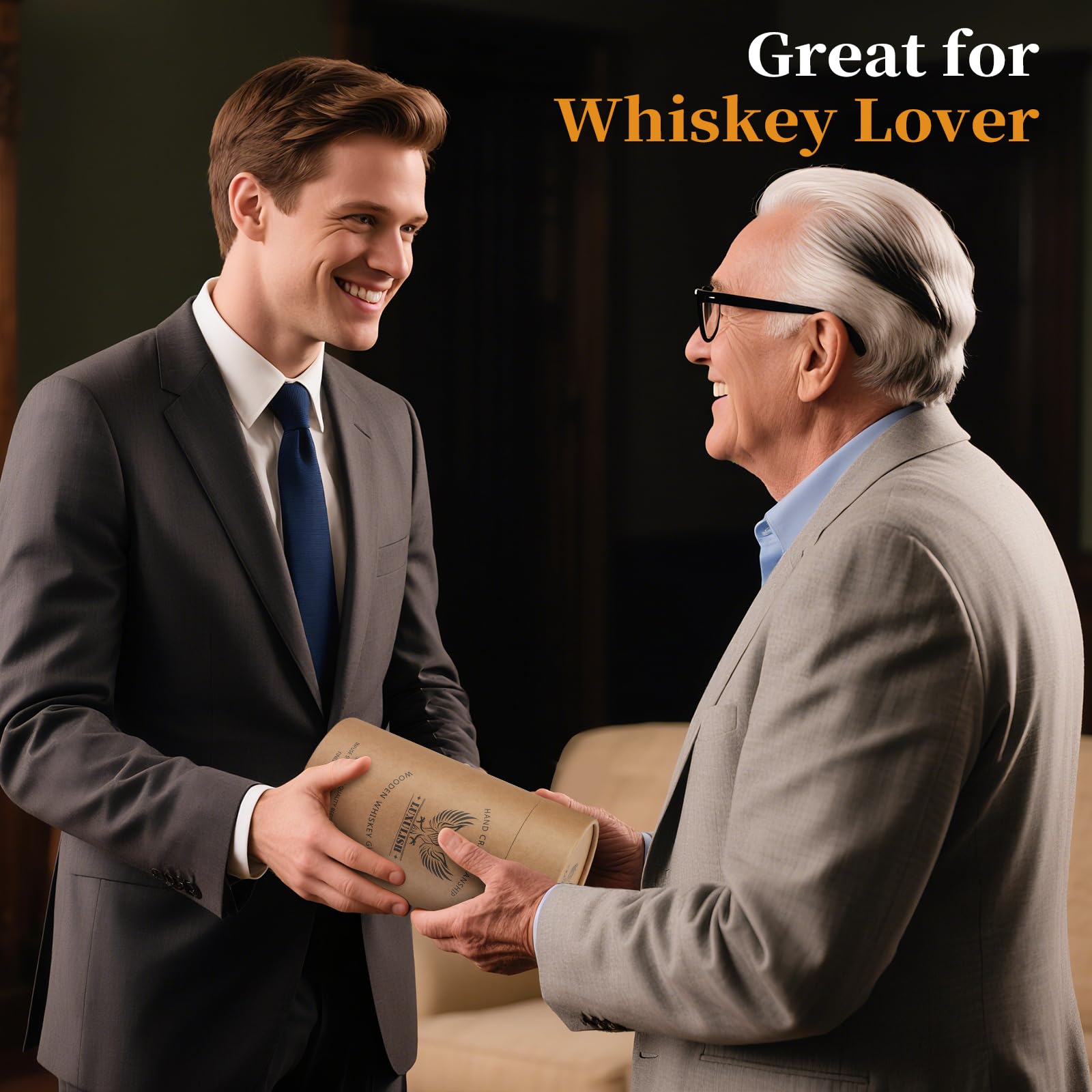 Cuidados sencillos para vaso de whisky de madera LUXULISH.