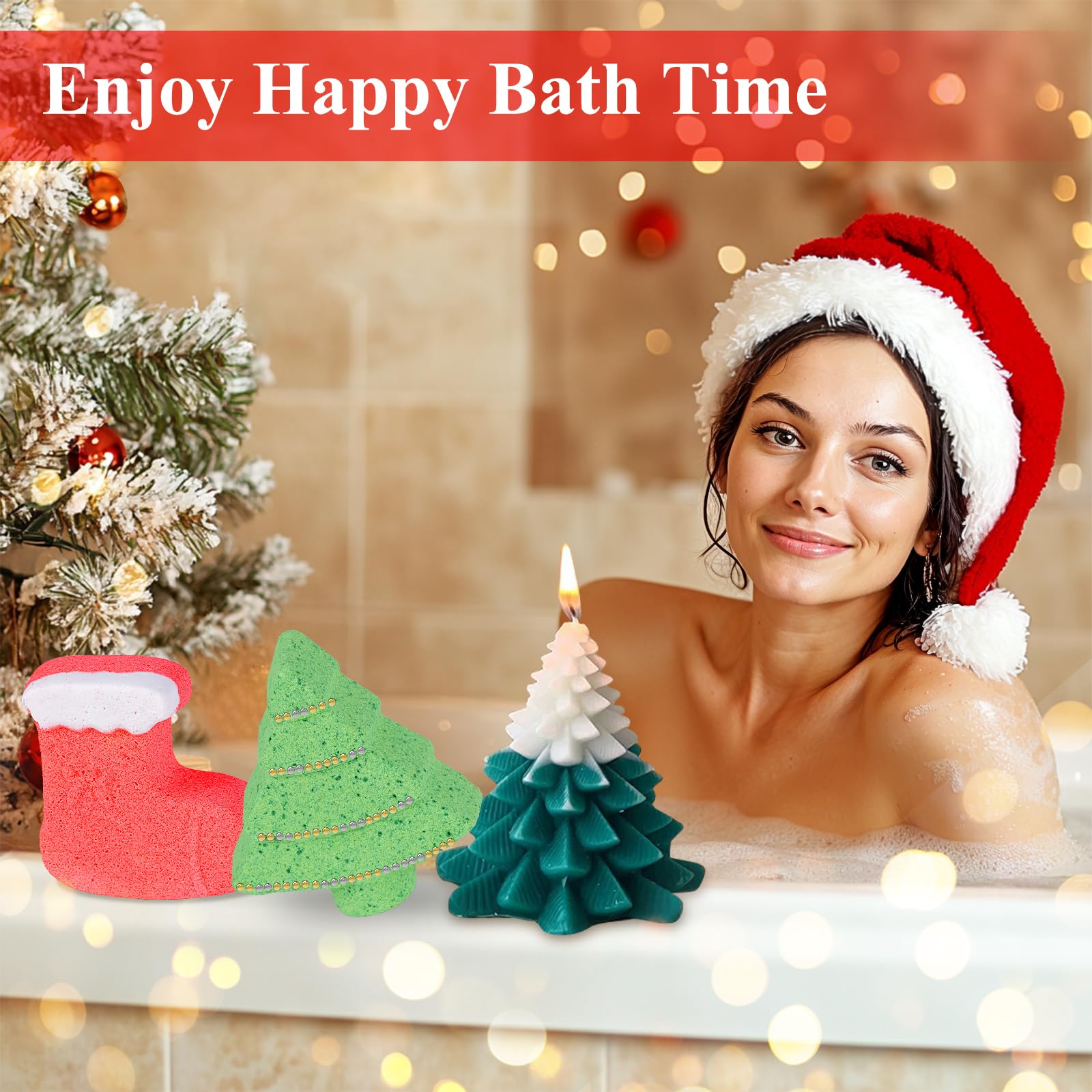 Luxulish medias navideñas cálidas para usar o regalar