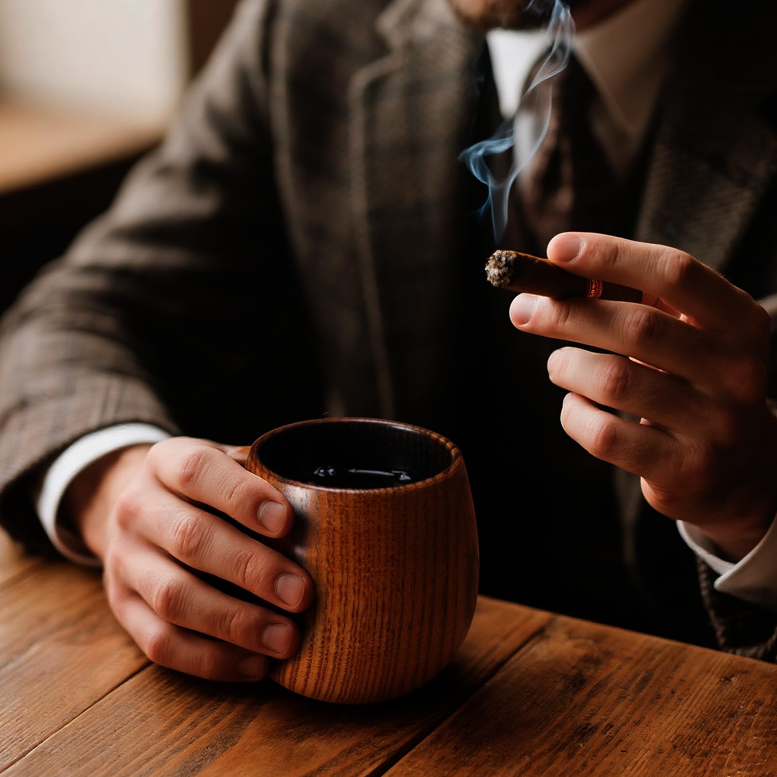 Uso versátil LUXULISH: whisky y otros destilados en un vaso.