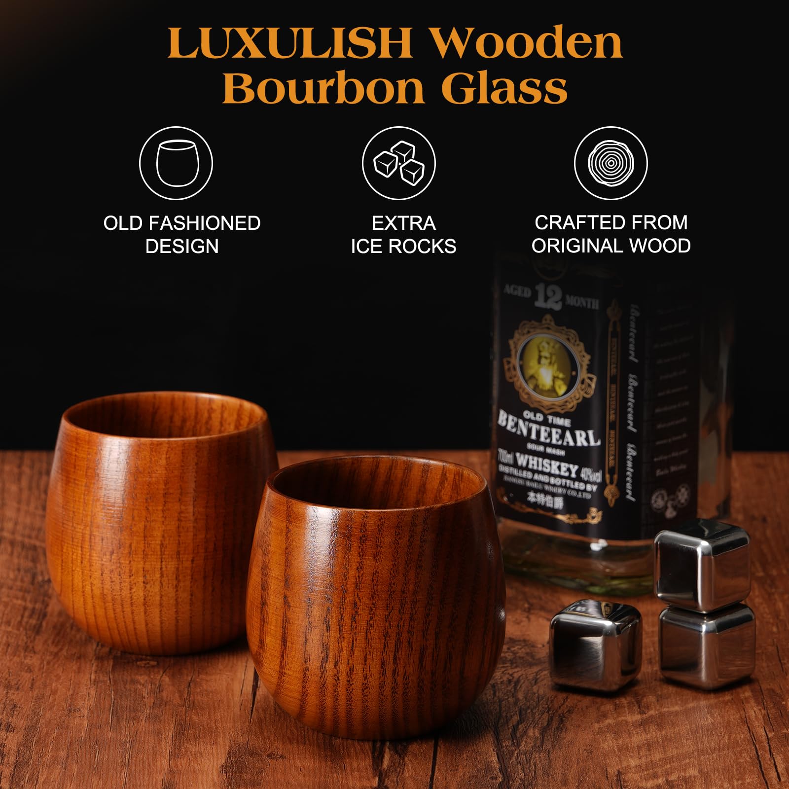 Vaso LUXULISH con logo grabado en la base para autenticidad